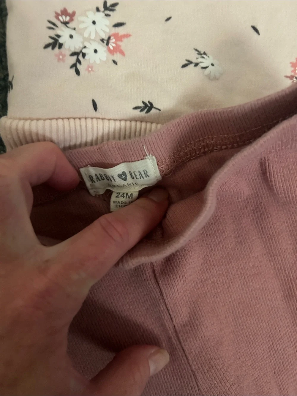Rabbit + Bear soft pink